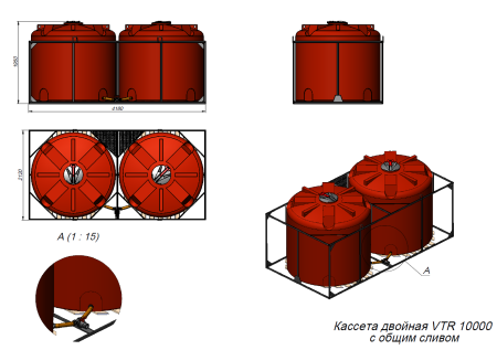 Комплект слива общий G2 G2